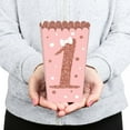 thumbnail image 5 of Big Dot of Happiness 1st Birthday Little Miss Onederful - Girl First Birthday Party Favor Popcorn Treat Boxes - Set of 12, 5 of 5