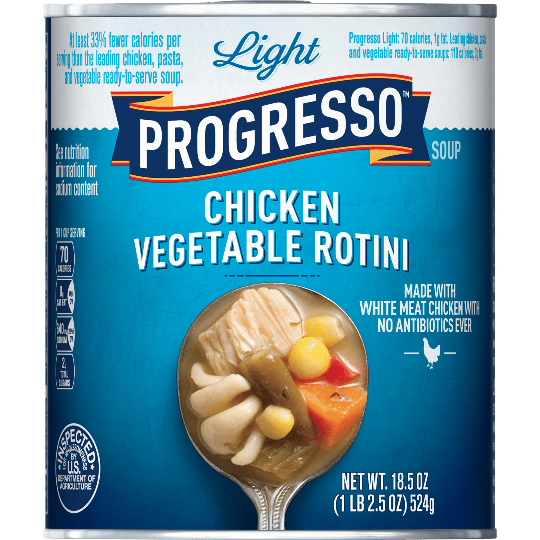 Progresso Light Vegetable Soup Nutrition Facts