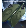 thumbnail image 3 of Funda Meifigno diseñada para iPhone 16 de 6.1 pulgadas con protectores de pantalla, 3 of 6