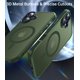 thumbnail image 4 of Funda Meifigno diseñada para iPhone 16 Plus 6.7'' verde, 4 of 5