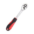 thumbnail image 3 of Llave de tubo con trinquete, mango de 72 dientes, liberación rápida automática, vástago recto de 1/2 pulgada de largo (para usar con broca de 12,5 mm), 3 of 14