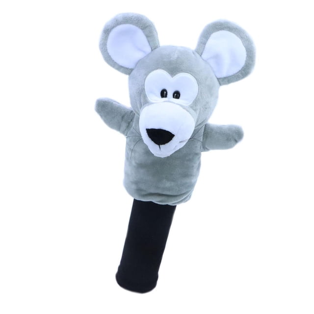Funda de cabeza de animal de golf de peluche, funda para cabeza de de golf, regalo de dibujos animados, ligera y divertida para palos de