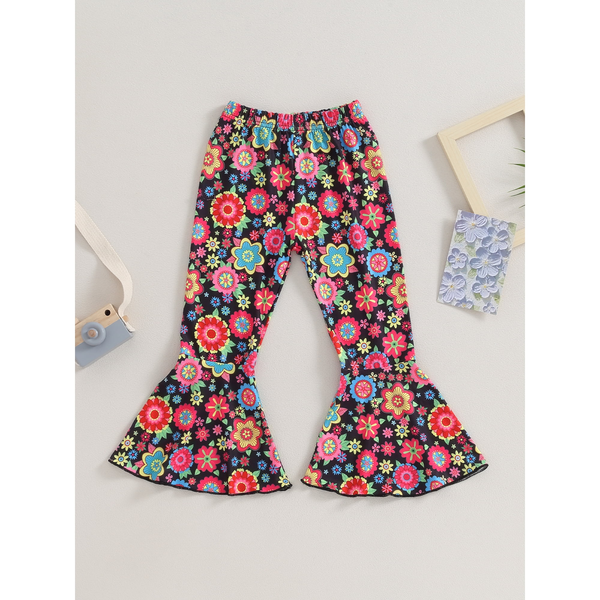 Girls bell bottom pants clearance