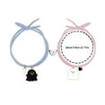 thumbnail image 3 of Cute Cartoon Ghost Romantic Couple Heart Magnetic Attracting Bracelets For Women Bracelet Jewelry Pendant Friendship Gift, 3 of 7