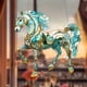 thumbnail image 4 of Two Dimensional Plane Acrylic Spring Horse Light Catchers Hanging Decorations Hanging Ornament Pendant, 4 of 7