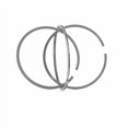 thumbnail image 2 of Goetze 0899010000 Engine Piston Ring Set, 2 of 4