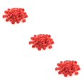 thumbnail image 1 of Wosthever Paquete de 500 ramo de flores artificiales para el hogar coloridos suministros de flores falsas para propuesta de compromiso gran rojo 3Conjunto, 1 of 6