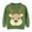 Green, variant on FamilyThread Kids Christmas Long Sleeve Knit Sweaters Crewneck Pullover Fashion Printed Sweater Kids Blouse Tops For 2-7Y