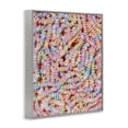 thumbnail image 2 of Stupell Industries Eclectic Pastel Candy Necklace Gray Framed Giclee Art, 24 x 30, by LISH Creative, 2 of 8