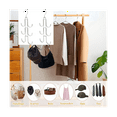 thumbnail image 4 of 360°Rotating Purse Hangers,2 Pack Purse Organizer for Closet,Silver Metal Bag Holder Storage Hooks,Portable Purse Racks, 4 of 6