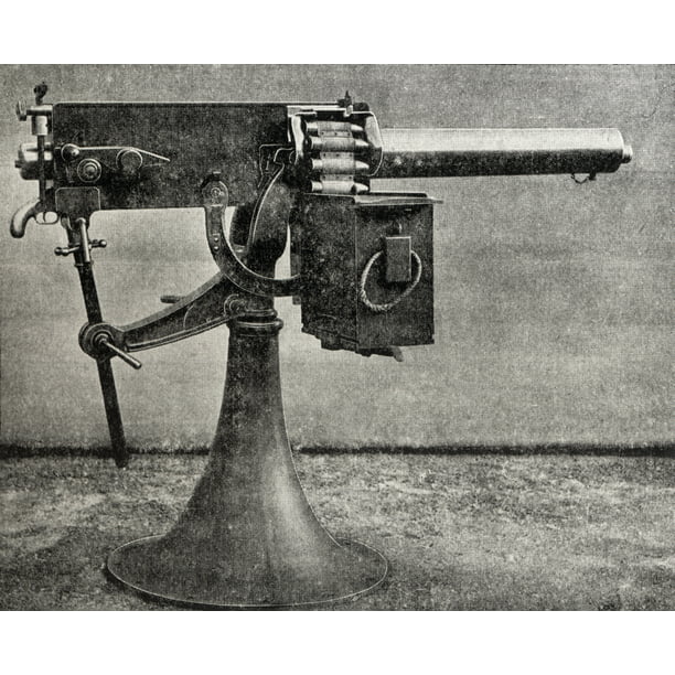Maxim Automatic Machine Aka The Pom-Pom. From The Book South Africa And The Transvaal War By Louis Creswicke, Published 1900. Poster Print (16 x - Walmart.com
