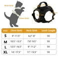 thumbnail image 4 of Escape Proof Pet Cat Harness with Leash Adjustable Soft Mesh Reflective M, 4 of 7