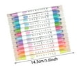 thumbnail image 2 of Mfigree 12 Highlighter Marker Pens with Double Tip ,Fine & Chisel Tip Highlighters Assorted Colors, Colored Highlighters, Highlighter Pens, Highlighter Markers, Markers for Journaling, 2 of 8