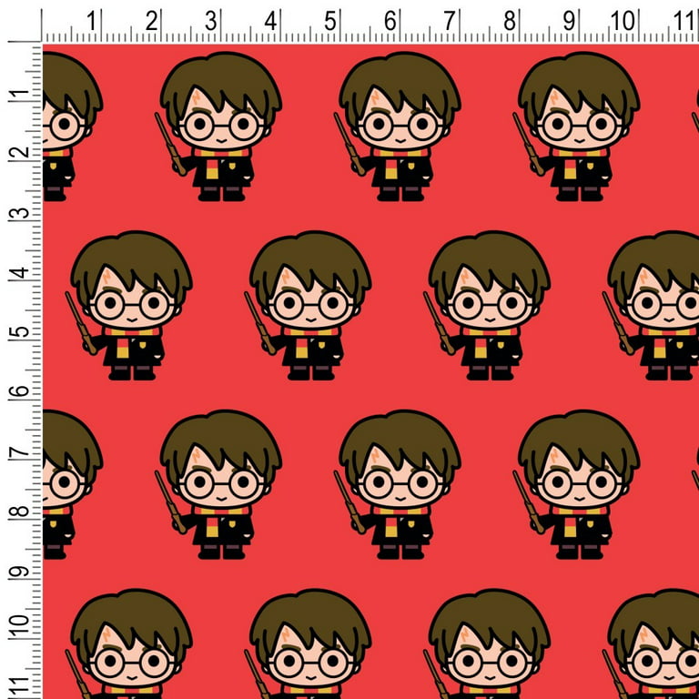 GRAPHICS & MORE Harry Potter Cute Chibi Character Gift Wrap Wrapping Paper  Roll