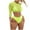 Yellow, variant on Great Gifts for Less Ofreoo Swim Suit Women High Waist Rash Guard Swimwear Long Sleeve 3PC Swimsuit