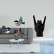thumbnail image 2 of Arte De Pared De Pájaro De Madera Y Estatua De Gesto De Mano De Roca, Conjunto De Esculturas Creativas Para Jardín, Estudio, Sala De Estar, Apartamento De Granja, Decoración De Dormitorio, 2 of 8