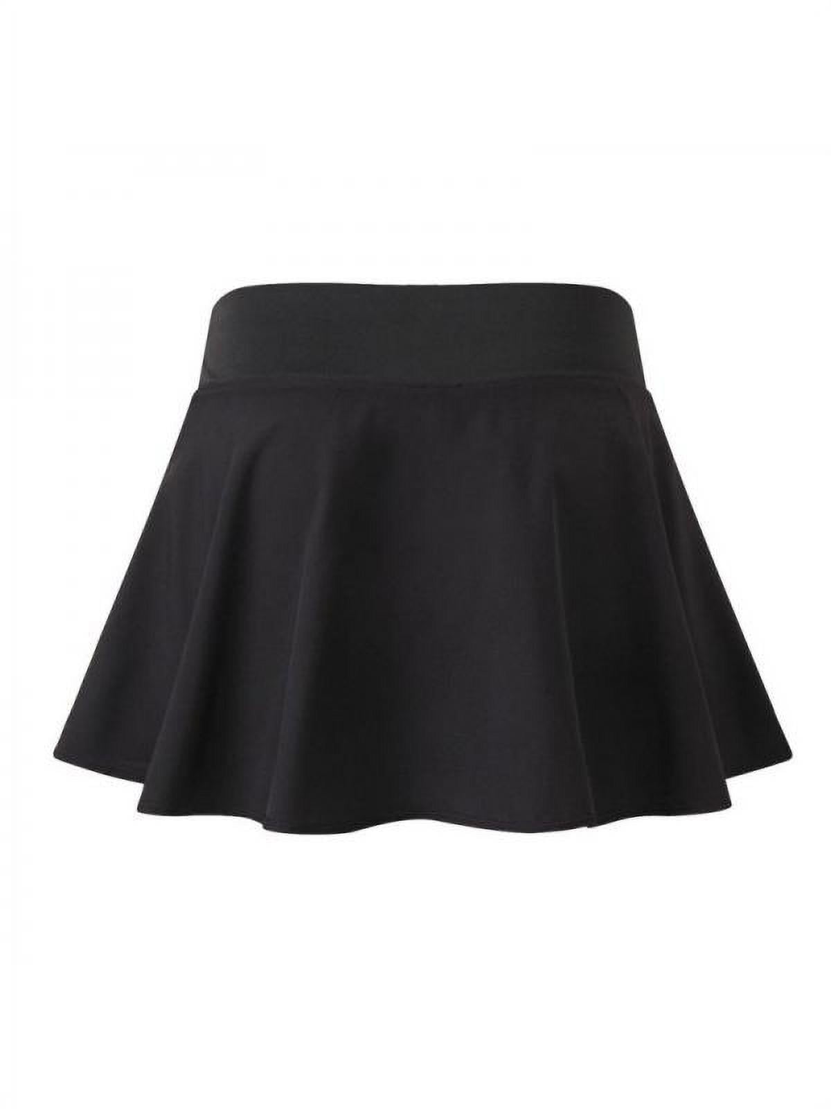 Women Tight Running Skirt Workout Short Active Tennis MiniSkirt Built