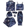 thumbnail image 2 of Ropa De Dormir, Pijamas De Poliéster Con Pantalones Largos Elegantes Para La Noche ANGGREK No, 2 of 4