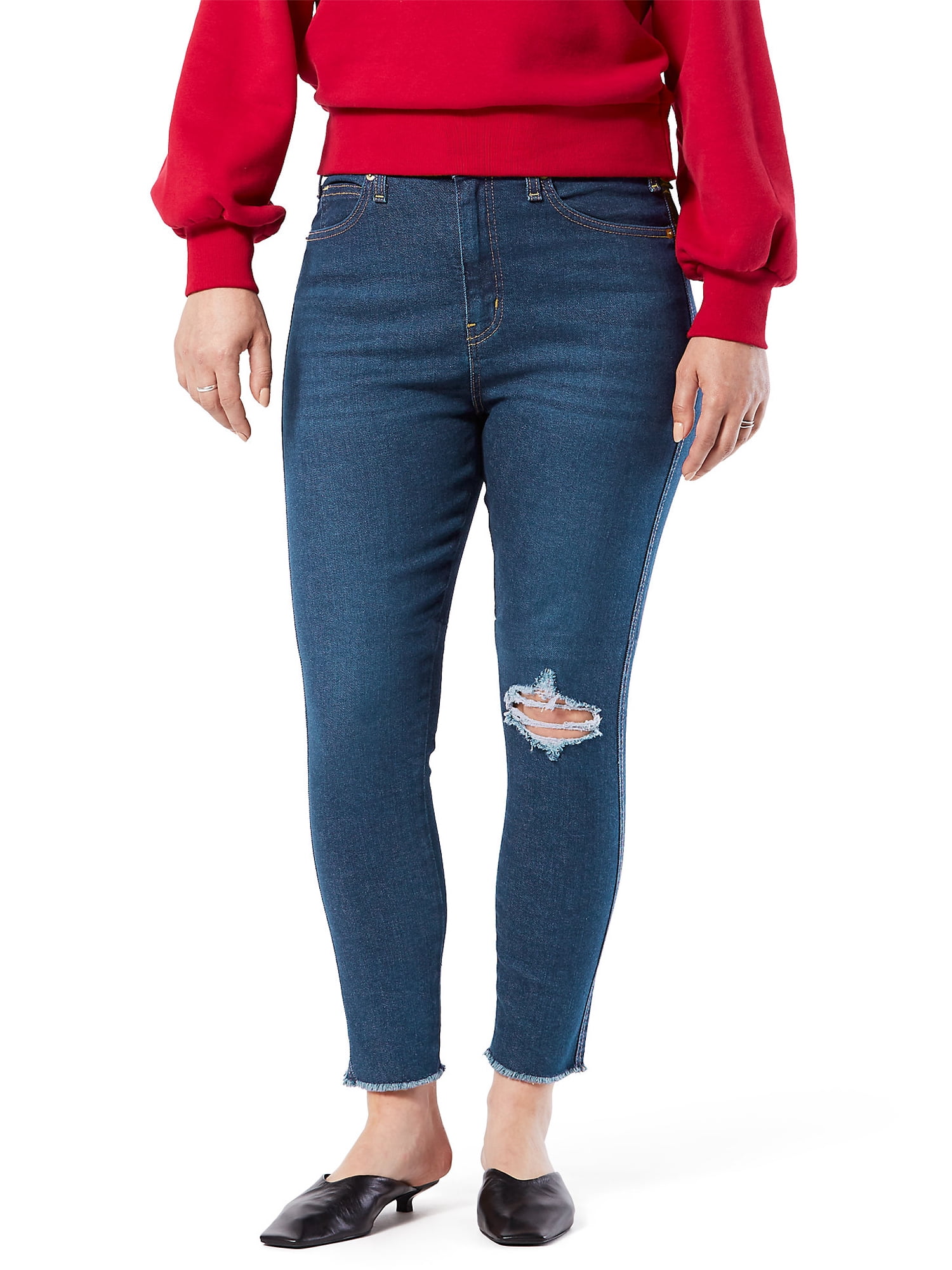 women's high rise levi jeans