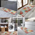 thumbnail image 2 of Pioneer Flower Floral Print Pattern Kitchen Rug Mat,Kitchen Runner Rugs Non Skid Washable,Decorative Kitchen Floor Mats for Kitchen,Sink,Laundry,17"X47", 2 of 5