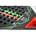 thumbnail image 4 of NETX PRIMA Palette de Pickleball 3D, Palette de Pickleball Intérieure et Extérieure en Fibre de Carbone 12K, Raquette en Carbone Kevlar Souple avec Noyau EVA 28 %, Prise en Cuir de Cadre et Indice de Puissance avec Contrôle 100/100, 4 of 5