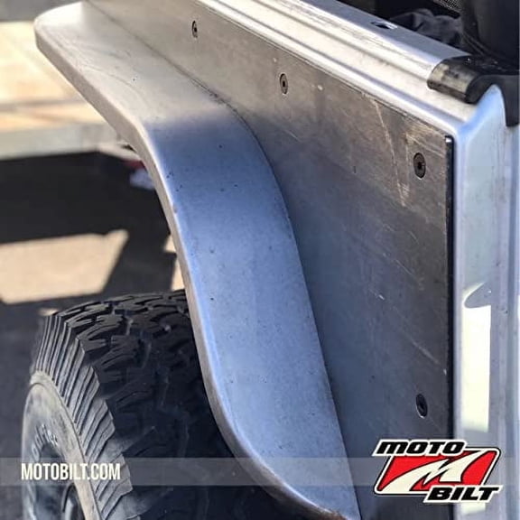 Motobilt 4'' Fender Flares for Rear Comp Cut - fits YJ/TJ/CJ