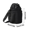 thumbnail image 3 of TIELUTT Diving Material Water Bottle Handheld Shoulder Backpack Functional Outdoor Travel Portable Insulated Water Cup Boot Bag Mesh Bag with Drawstring Travel Bags Women Small Dance Bag Bag Backpack, 3 of 5