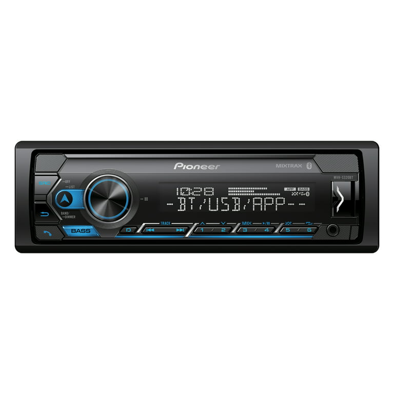 Combo Radio Carro Pioneer Bluetooth + Parlantes 6in 50W×4 MXT-S216BT
