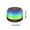 Black, variant on Wireless Bluetooth Speaker, Portable Outdoor Speaker, Waterproof IPX6 Mini Stereo Sound System with Multicolor LED Lights, 10W Powerful Audio, 10-Hour Playtime, Dual Connectivity