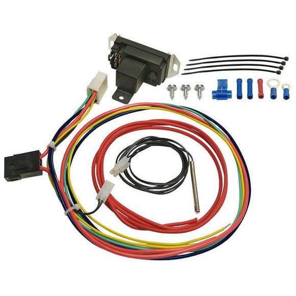 Flex-A-Lite FLE33094 Electric Fan Controller with Relay Push-In Probe