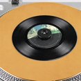 thumbnail image 3 of 45 Rpm Adapter - Aluminum -7 Inch Vinyl Record Dome 45 Adapter Golden, 3 of 4
