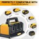 thumbnail image 3 of Cargador de batería Cargador rápido de 6 puertos para batería Dewalt de 20 V/60 V, 3 of 7