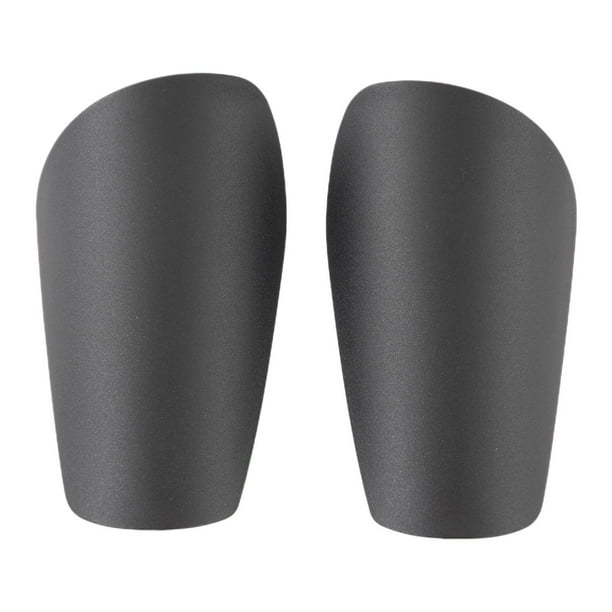 1 par de espinilleras de fútbol shamjiam almohadillas protectoras deportivas protección de piernas para entrenamiento de fútbol Negro 10cmx6cm