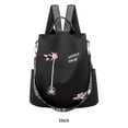 thumbnail image 3 of Mochila Funcional y de Moda Qarigey para Mujer Negro, 3 of 6