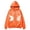 Orange, variant on IAJDKMEK Men's Letter Print Full Zip Hoodie – Streetwear Sweatshirt with Graphic Design & Pocket, Long Sleeve Hoodies for Men, Y2K Jacket for Urban Style & Daily,Beige L