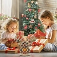 thumbnail image 3 of Wooden Advent Calendar Christmas Party Chocolate Frame Decoration Ornaments, 3 of 6