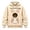 D-Beige143, variant on DHFJKG Women's Hoodie With Pet Pouch, Cute Rabbit Graphic Pet Holder Zipper Pocket Carries Pullover