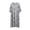 #0206Gray, variant on Womens Elegant Modal Nightgown Short Sleeve Round Neck Loose Comfortable Casual Home Wear Robe Gift for Mom Wife Daughter