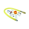 T&S Brass - Gas Hose w/Quick Disconnect, 1/2'' NPT, 48'' Long, Includes Installation Kit
