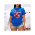 thumbnail image 2 of Playera Blusa De Granadas Pomegranate – Estilo Natural con Sabor a Frescura Color Aqua Talla Mediana Marca Emil SaEs, 2 of 4