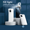 thumbnail image 2 of (Light blue) Fill Light Phone Case for Iphone7 Plus/8 Plus, 2 of 4