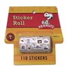 Peanuts Snoopy Sticker Roll 110 Stickers - Party Favors - Arts & Craft