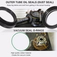 thumbnail image 5 of HOT Fit For Ford 1998-2004 F250 F350 superduty Dana 50 & 60,front Axle Tube Seal, 5 of 5