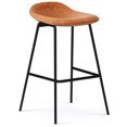 thumbnail image 5 of Simpli Home Dafney Bar Stool (Set Of 2) In Camel Brown Vegan Faux Leather, 5 of 12