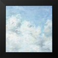 thumbnail image 2 of Audit, Lisa 12x12 Black Modern Framed Museum Art Print Titled - Heavenly Blue 02, 2 of 5