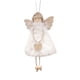 thumbnail image 1 of Adornos de juguete de niña ángel de Navidad, lindos muñecos para bebés, regalos para niños (blanco), 1 of 5