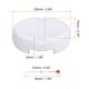 thumbnail image 2 of Cojín magnético Uxcell con 100 alfileres de cabeza de plástico, soporte de alfileres magnéticos con cajón, blanco, 2 of 7