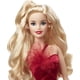 thumbnail image 3 of Barbie Signature 2022 muñeca navideña con cabello rubio, series coleccionables, incluye muñecas sta Barbie Barbie, 3 of 6