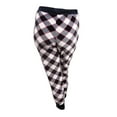 thumbnail image 2 of JENNI Intimates Black Check Sleepwear Pants Size: XXL, 2 of 2