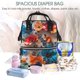 thumbnail image 5 of Disketp 3D Butterfly Mochila de Pañales de Gran Capacidad con Múltiples Bolsillos, Mochila de Viaje Multifuncional para Bebé, Unisex, Moderna y Resistente, 5 of 6